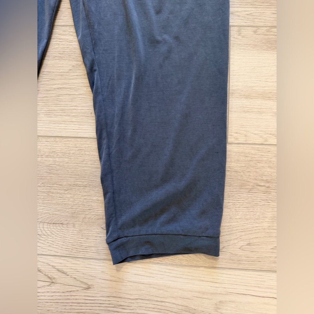 Free People Jumpsuit Sz S Beautiful Day One Piece Gray Pockets Soft Jogger *Read - Picture 5 of 14